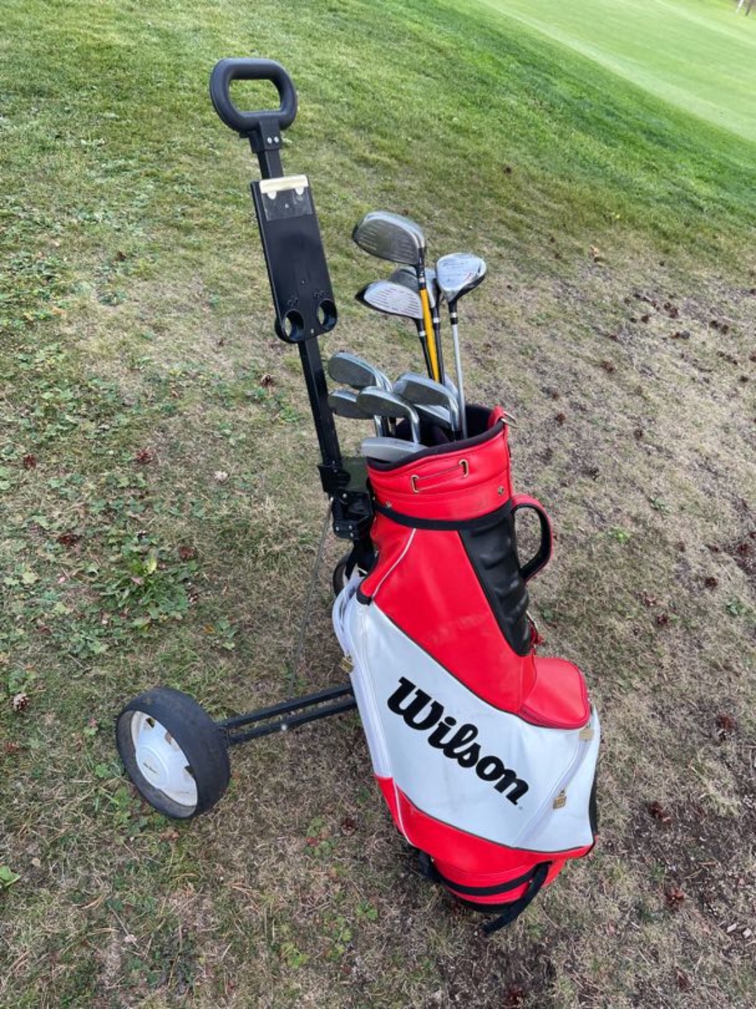Golfset för vänsterspelare