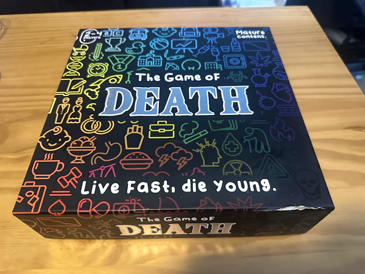 Board game the game of death