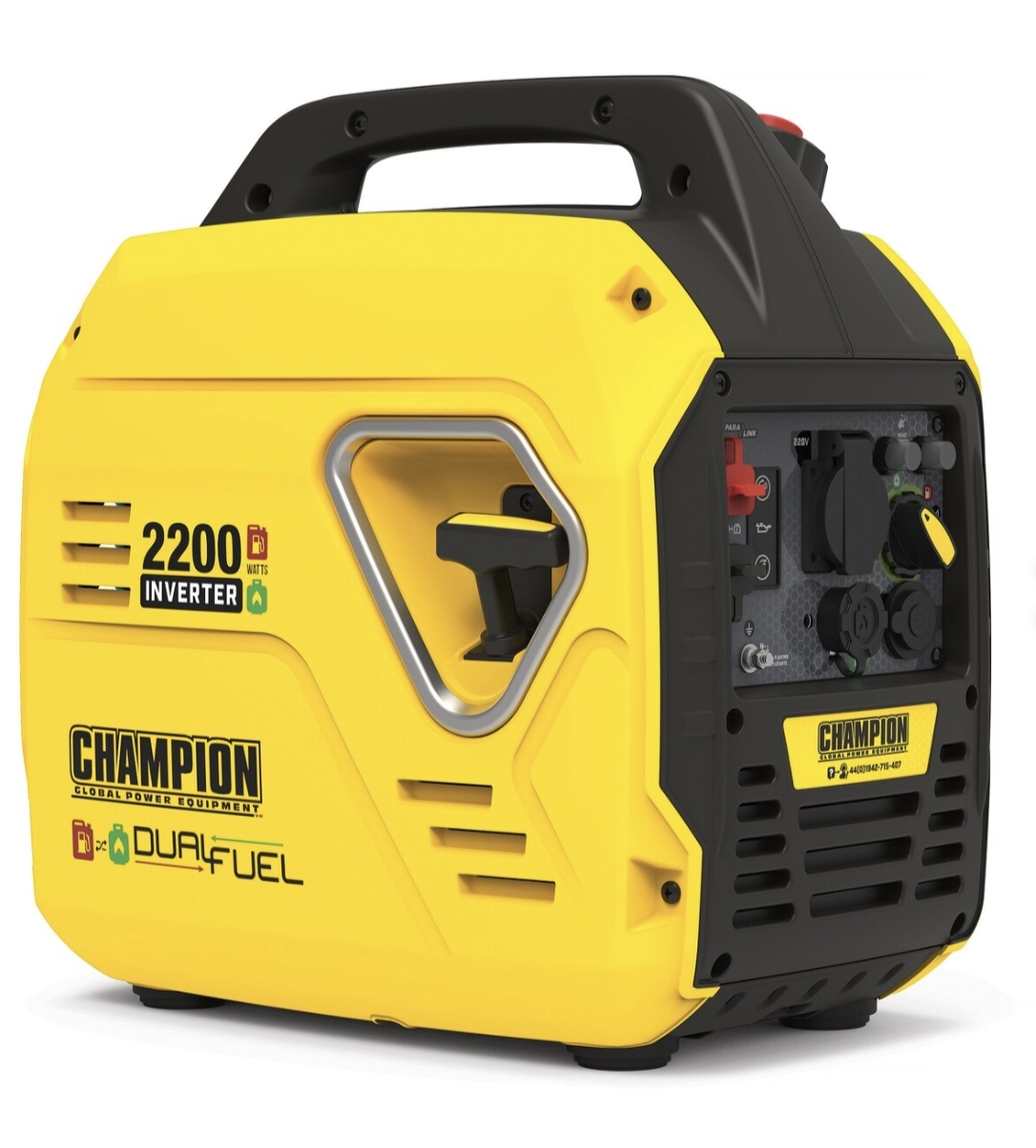 Champion dual fuel 2,2kw aggregat. 