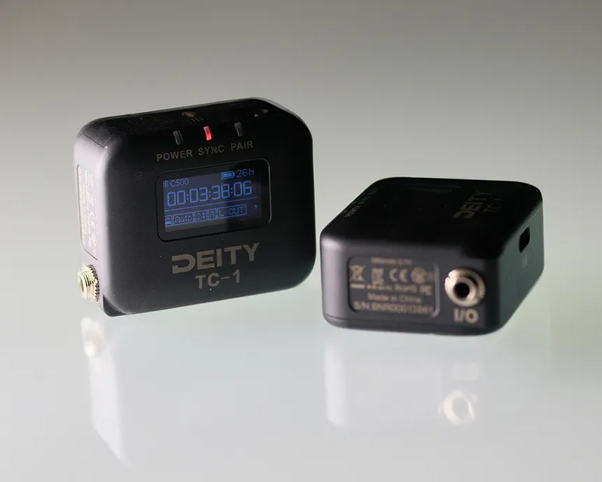 ⏱️ deity tc-1 timecode kit (x2) – wireless sync for multi-cam
