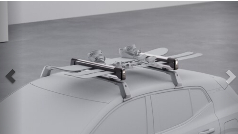Uttrekkbart skistativ (volvo)