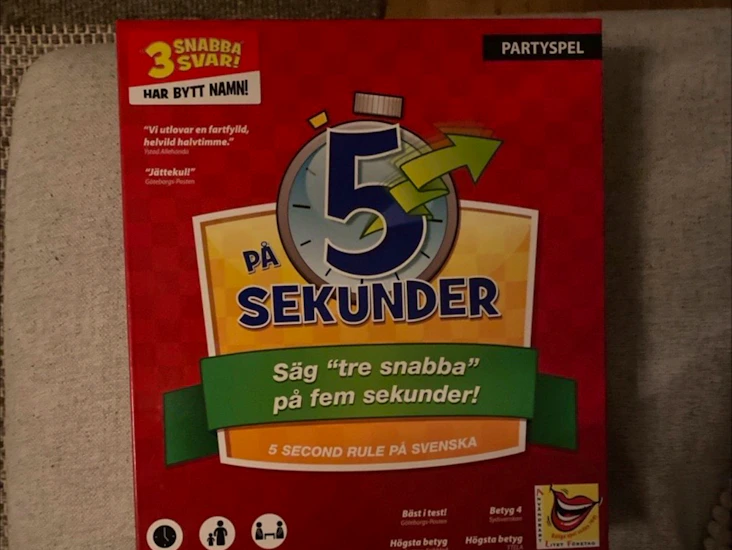 På 5 snabba sekunder