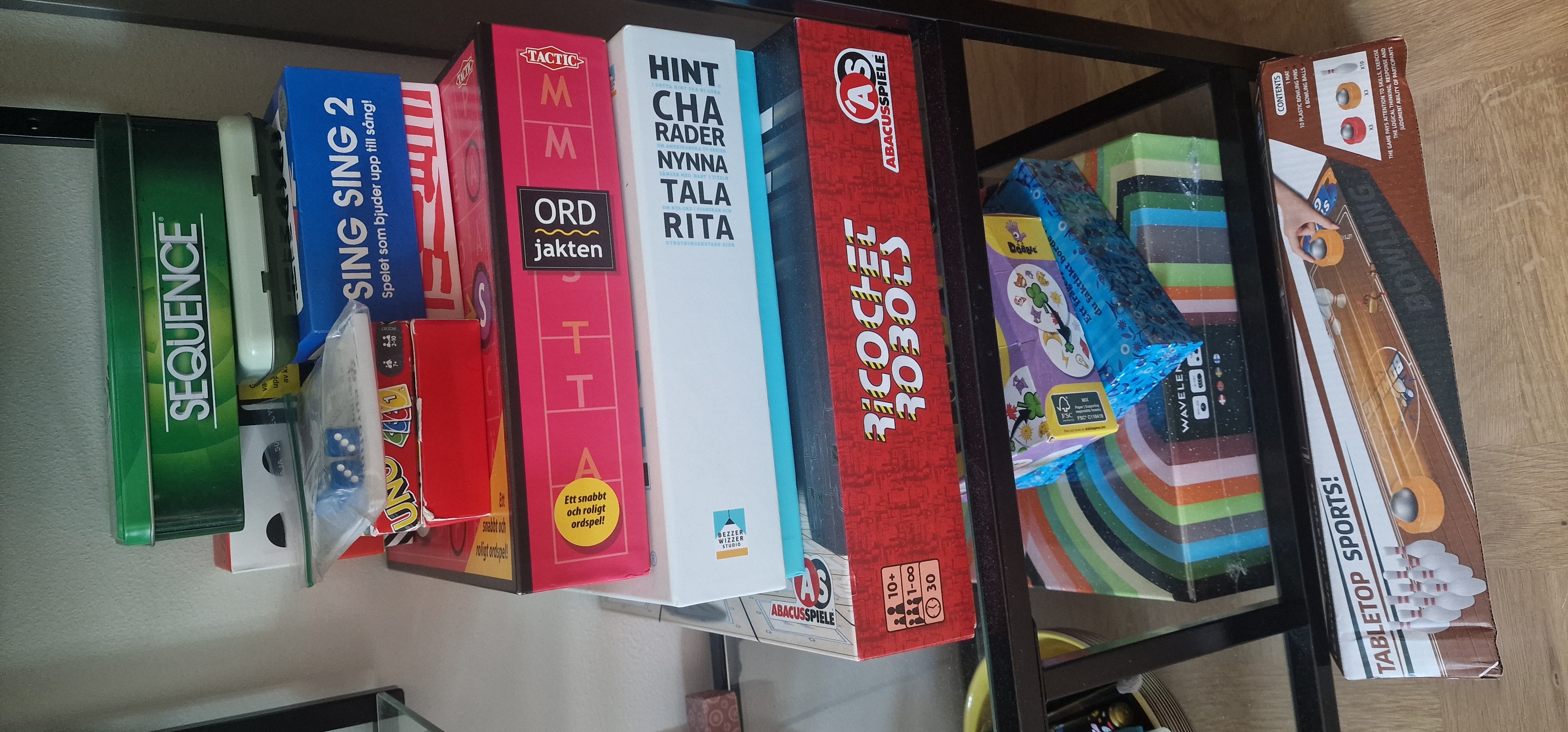 10+ brädspel av olika slag