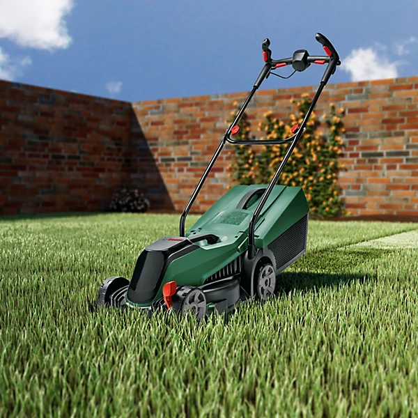 Batteridriven bosch gräsklippare | batteri & laddare ingår