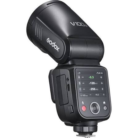 Godox v100 v100s round head speedlite flash (sony)
