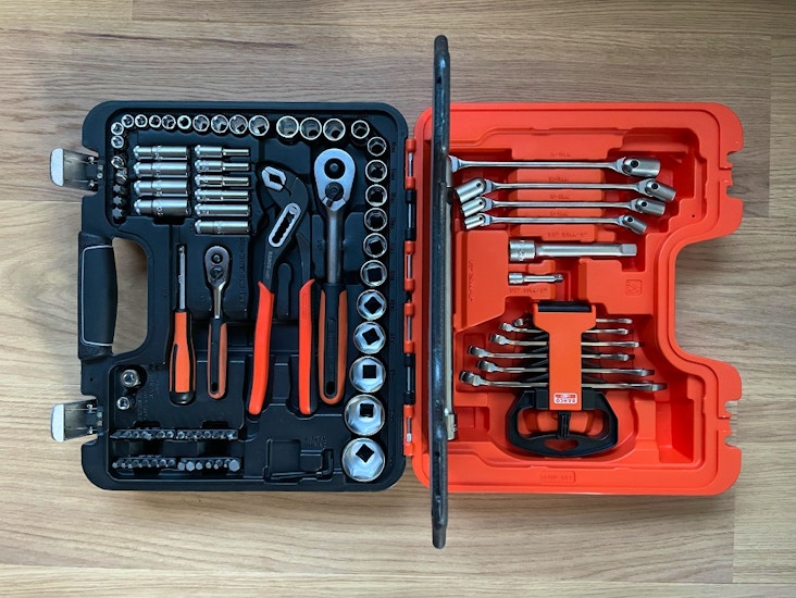 Bahco verktøysett - møbler / bil / sykkel