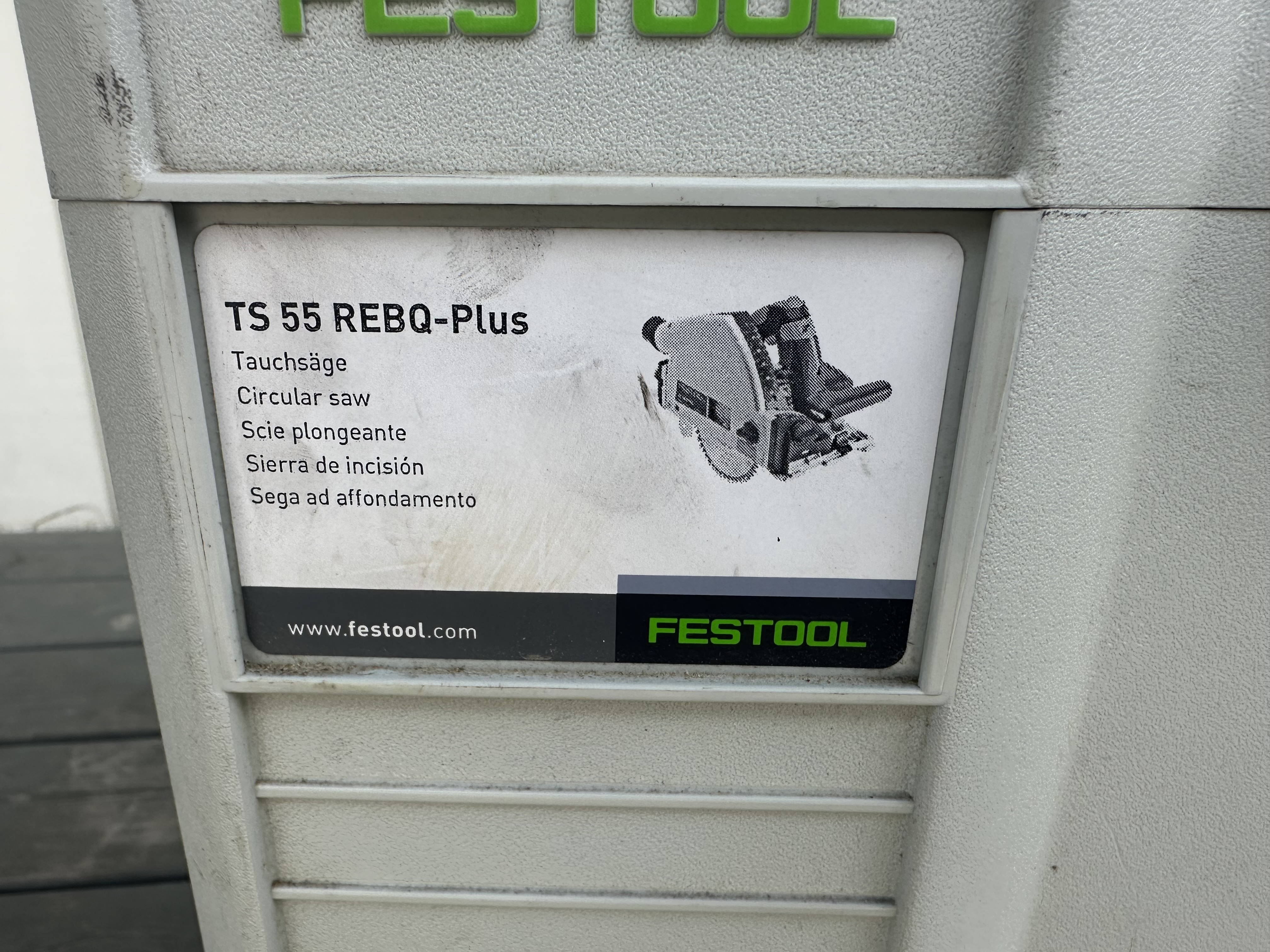 Festool skinnesag/dykksag. 