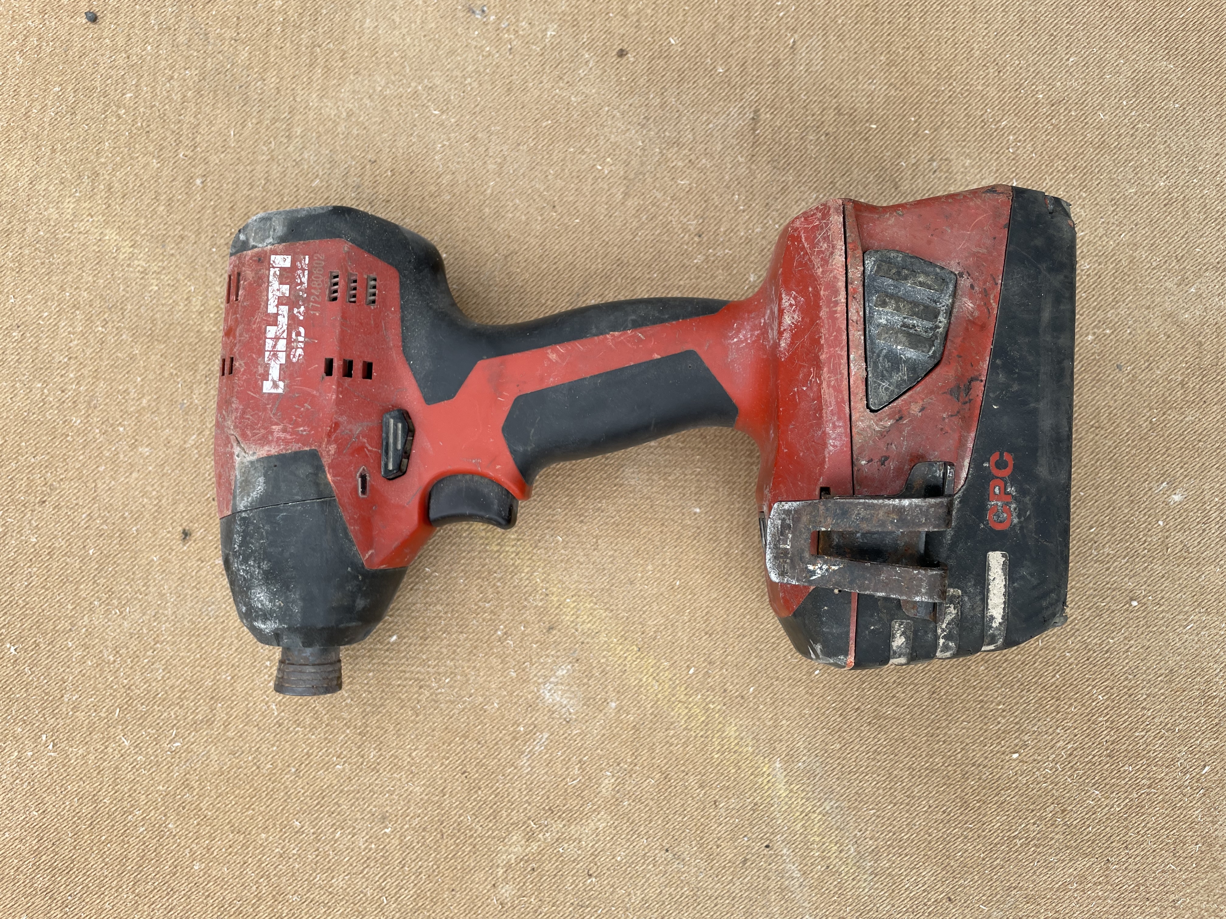 Mutterknack/mutterdragare med bitshållare från hilti