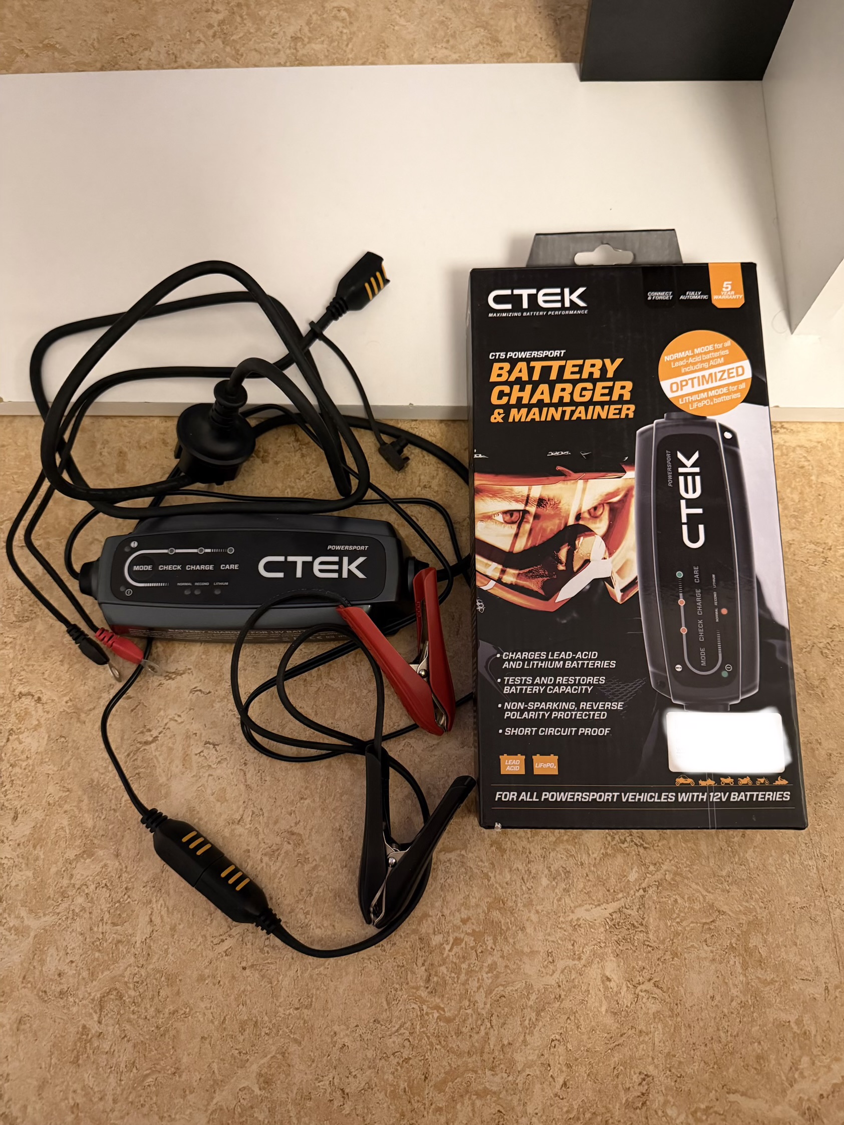 Batteriladdare – ctek ct5 powersport 12v