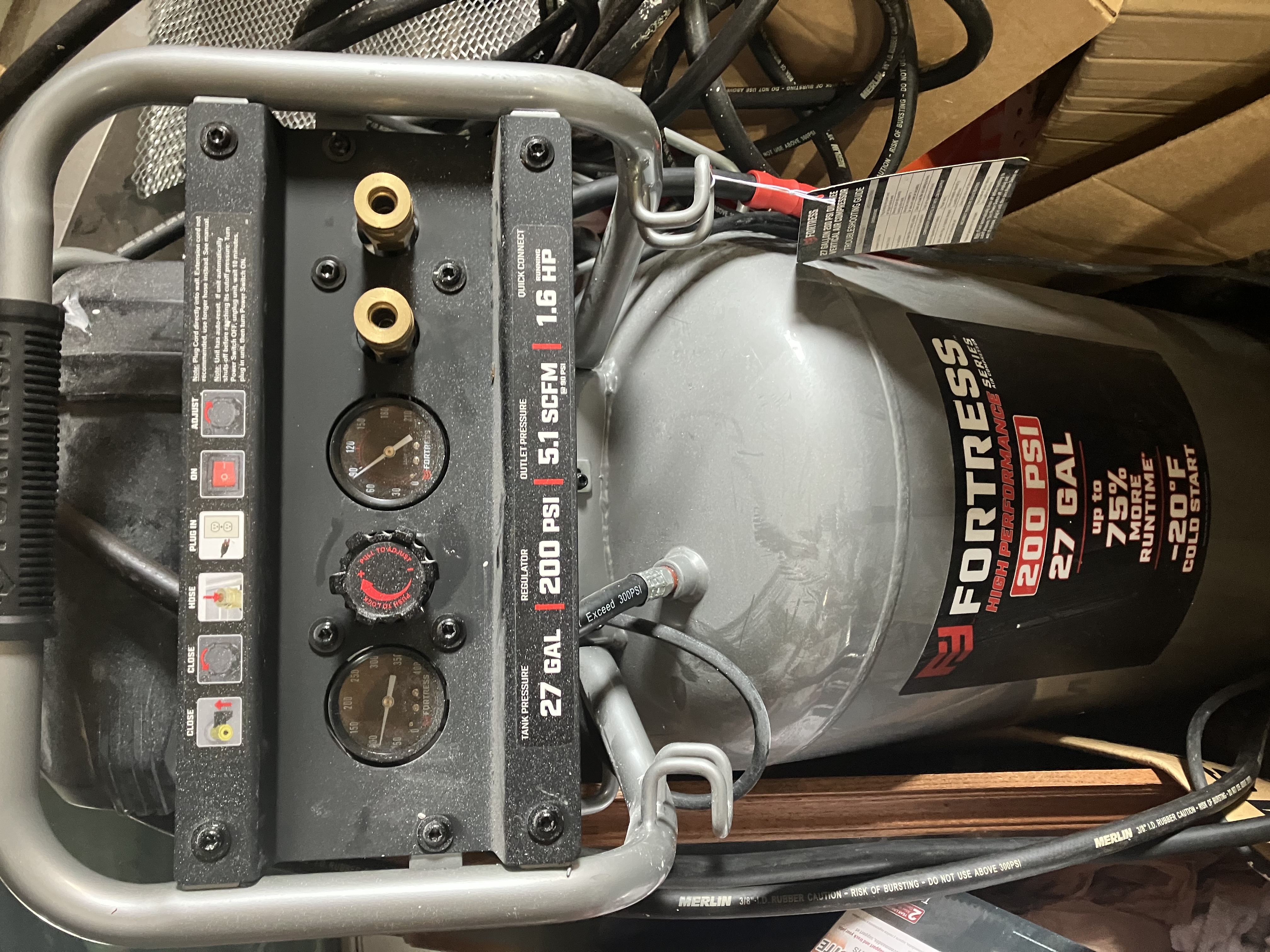 27 gallon  air compressor 