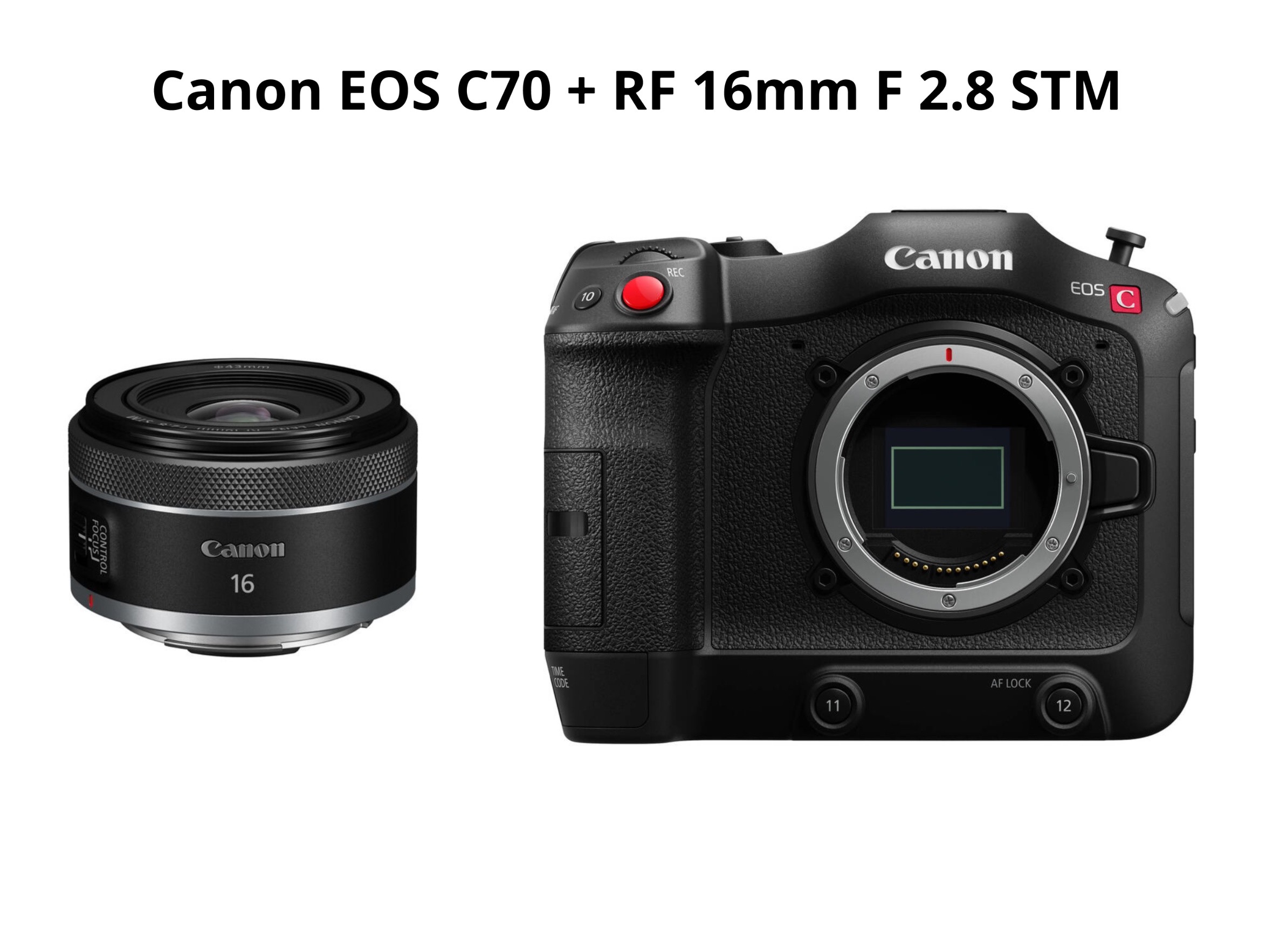 Canon c70 + rf 16mm f2.8