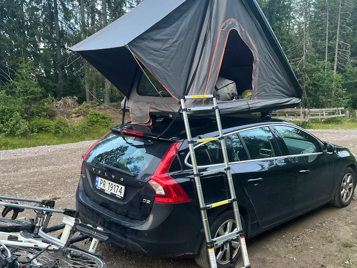 Fint lite taktelt for 1-2 personer