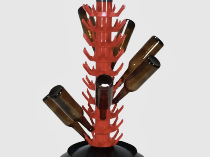 Flasketørker/flasketre med flaskevasker