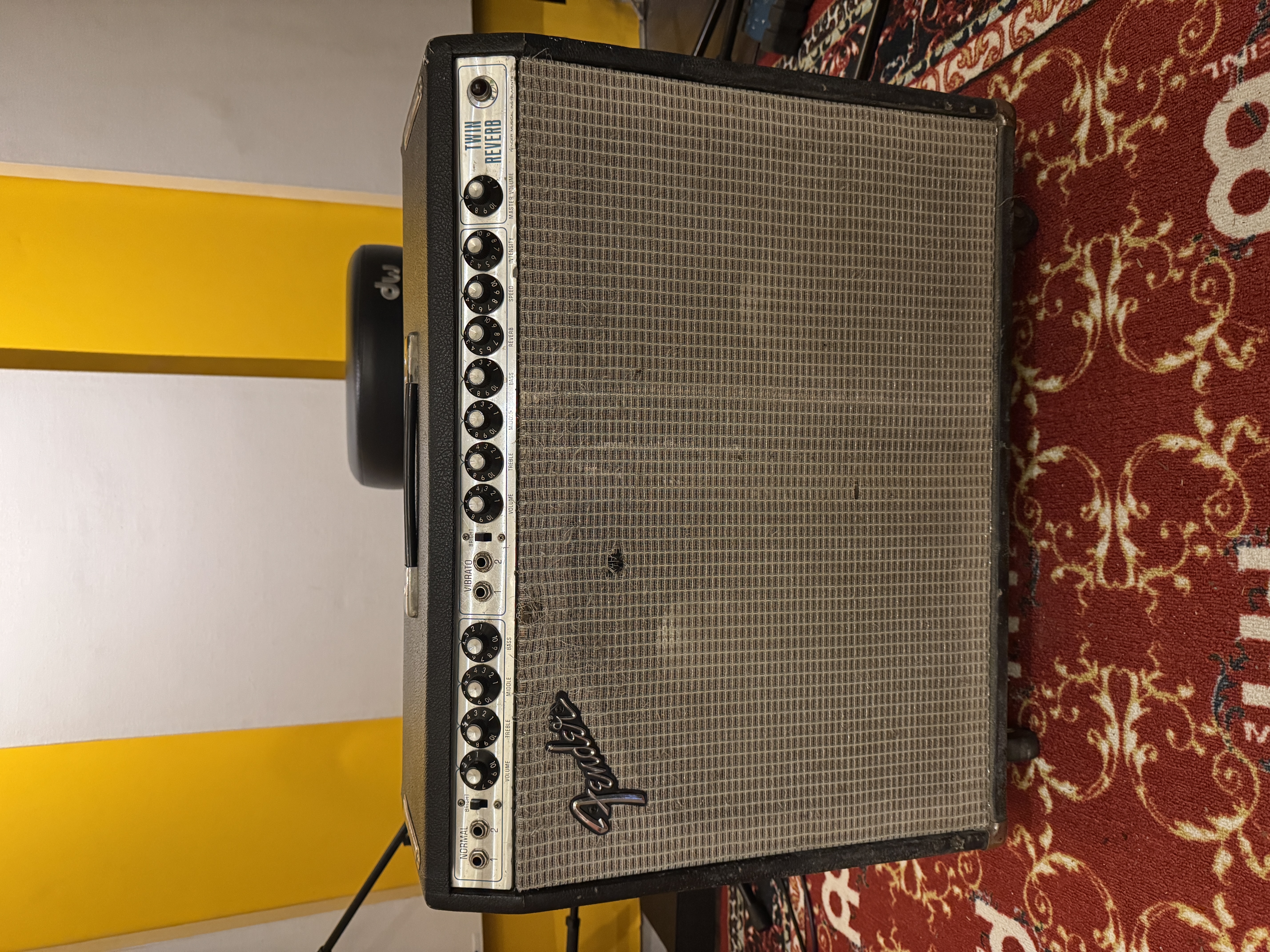 Fender twin reverb 1979 silverface original guitar amp