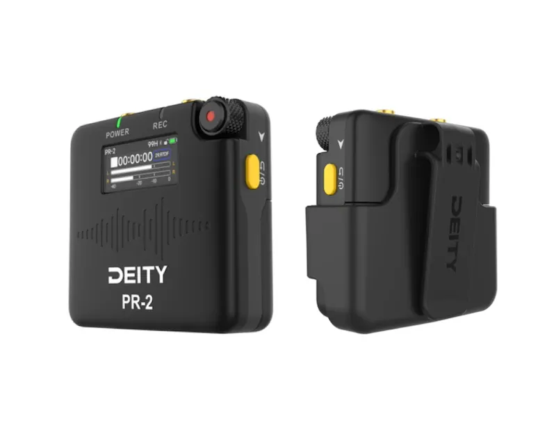 🎤 deity pr-2 pocket recorder – timecode lav recorder