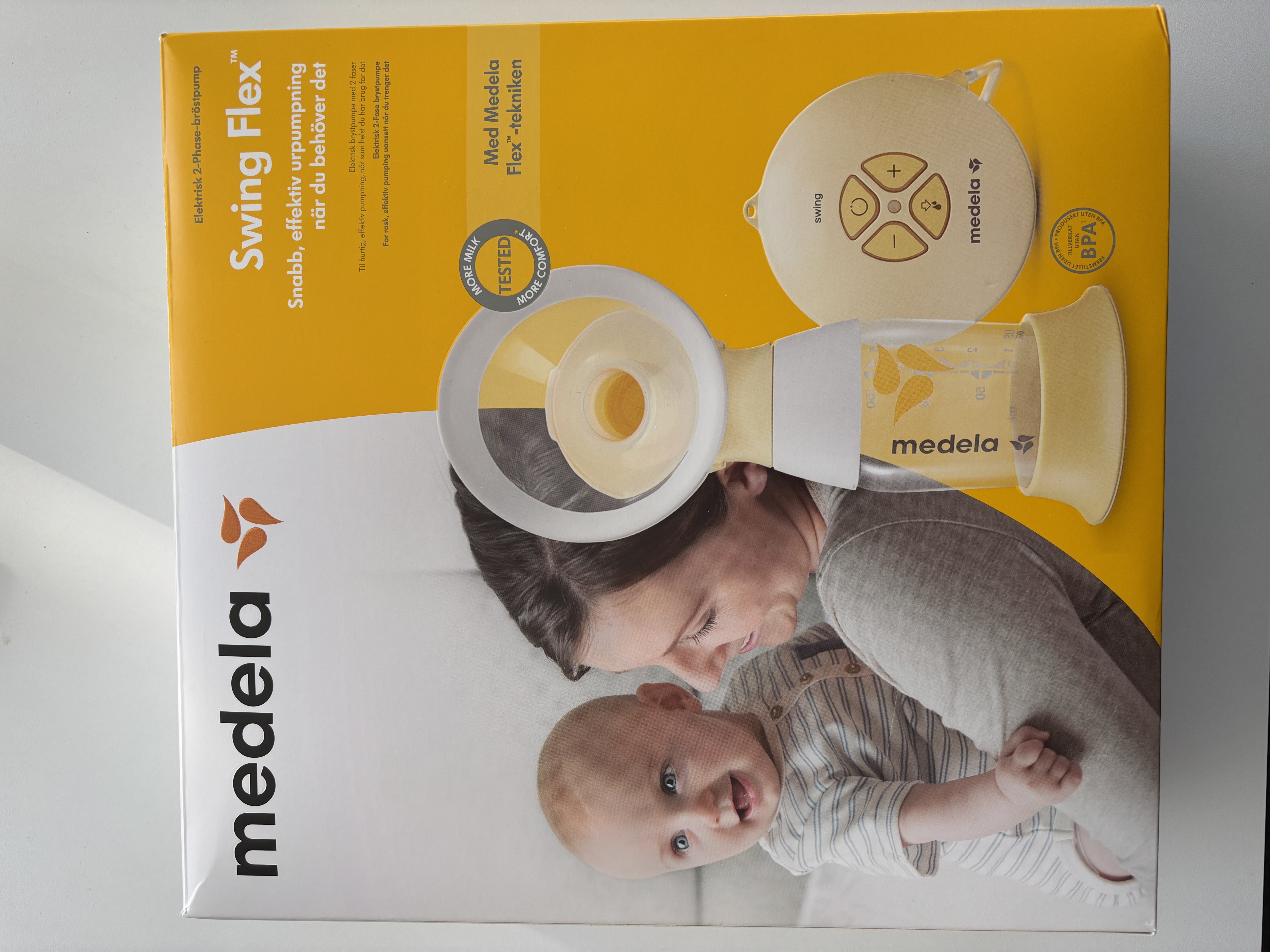 Medela swing flex elektrisk bröstpump