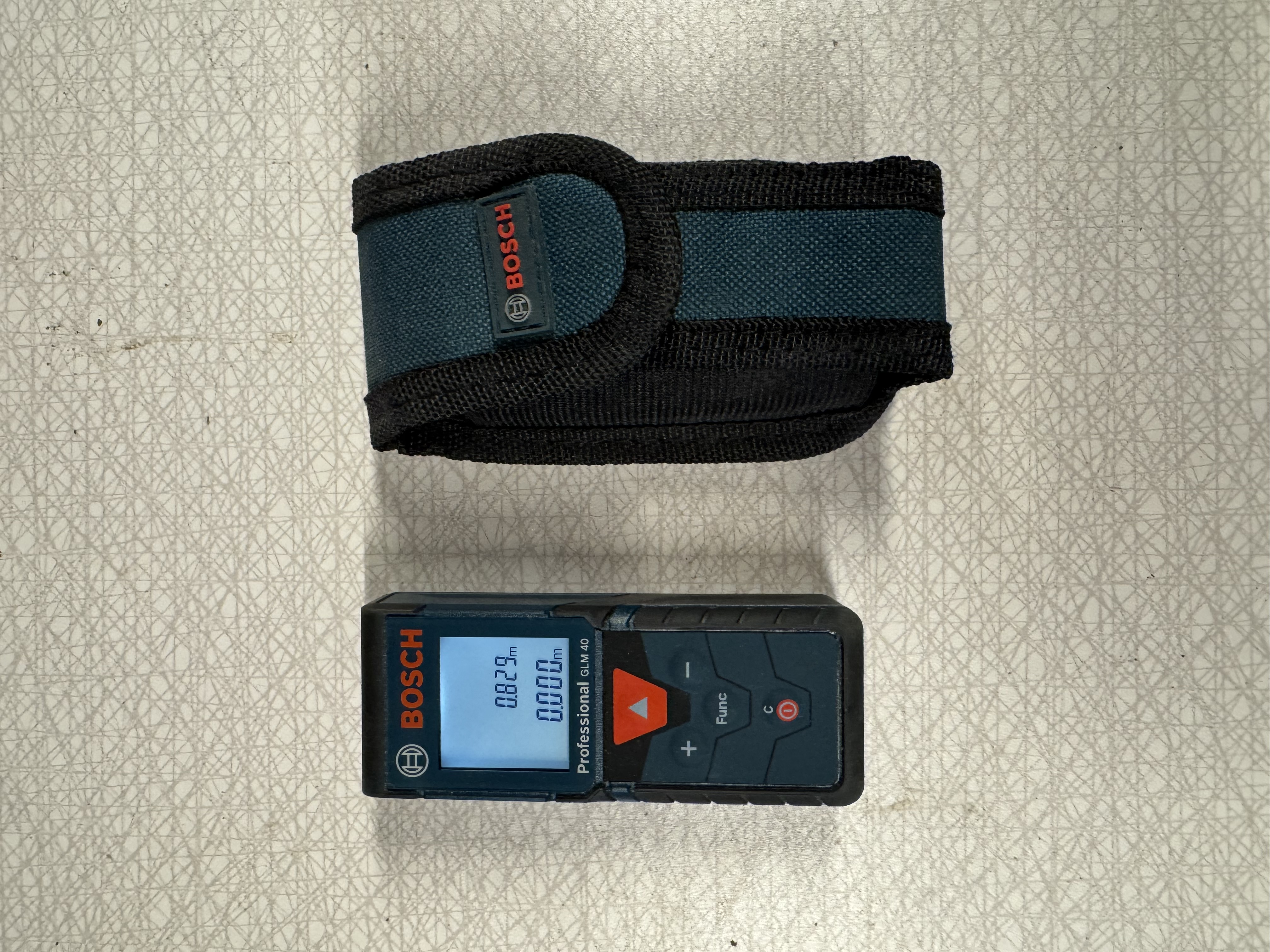 Bosch glm 40 laseravståndsmätare – exakt & kompakt 