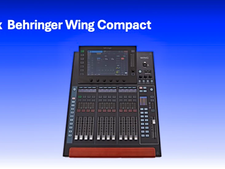Behringer wing compact digital mixer