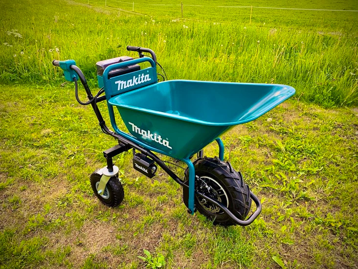 Eldriven skottkärra/minidumper