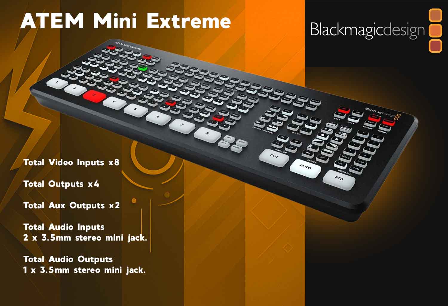Black magic atem mini extreme