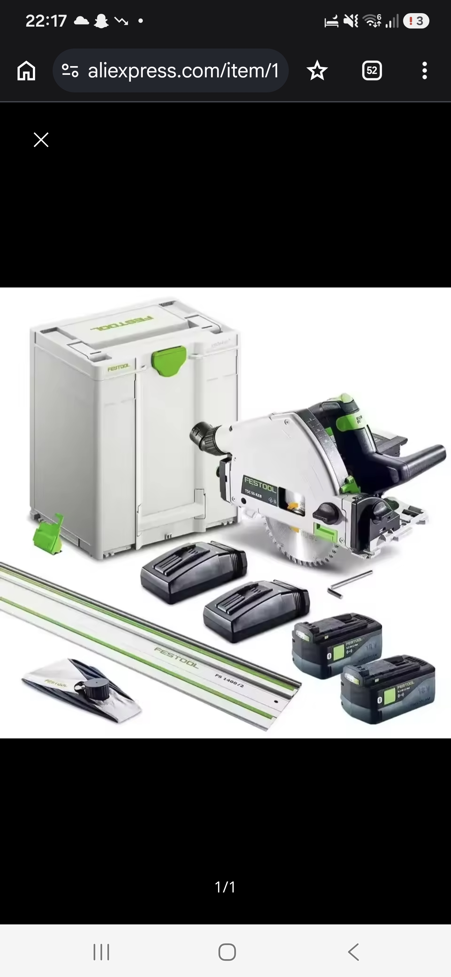 Dykksag fra festool