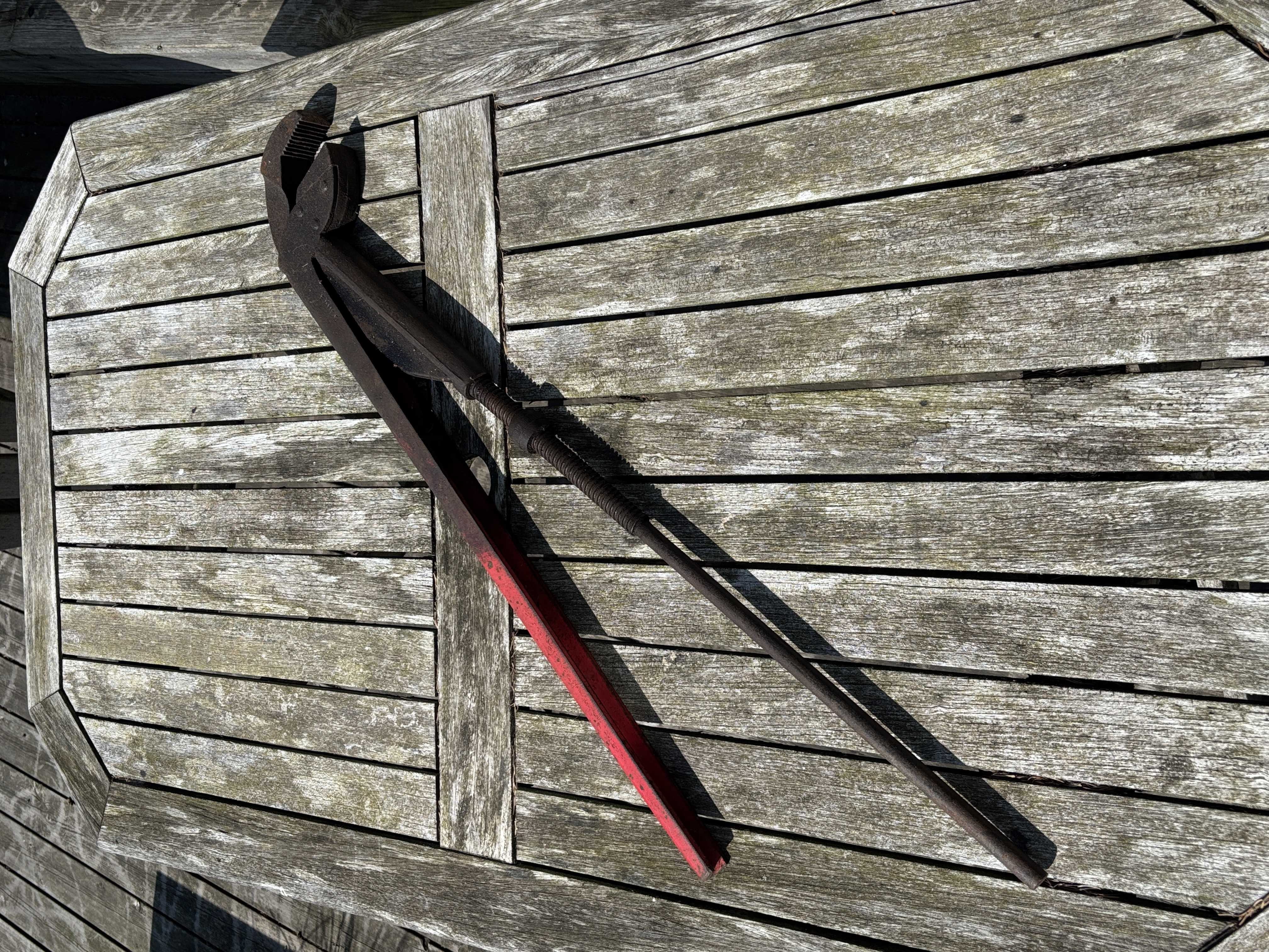 Bacho rørnøkkel, stor sterk  94 cm.