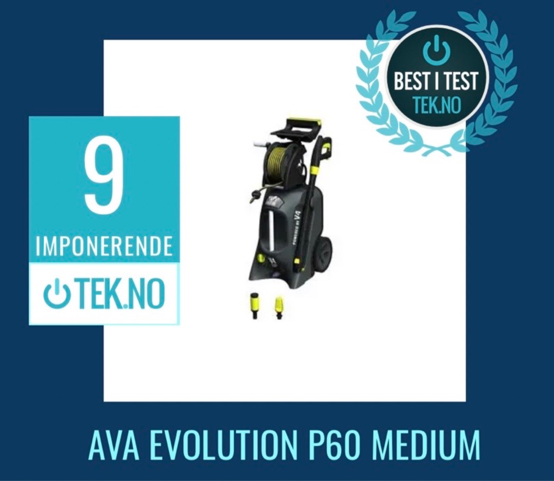 Testvinnende høytrykkspyler leies ut