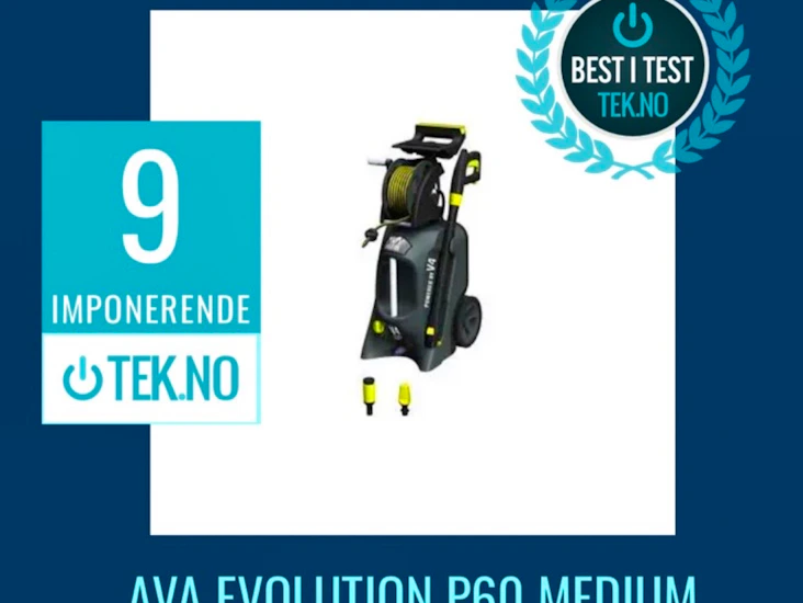 Testvinnende høytrykkspyler leies ut