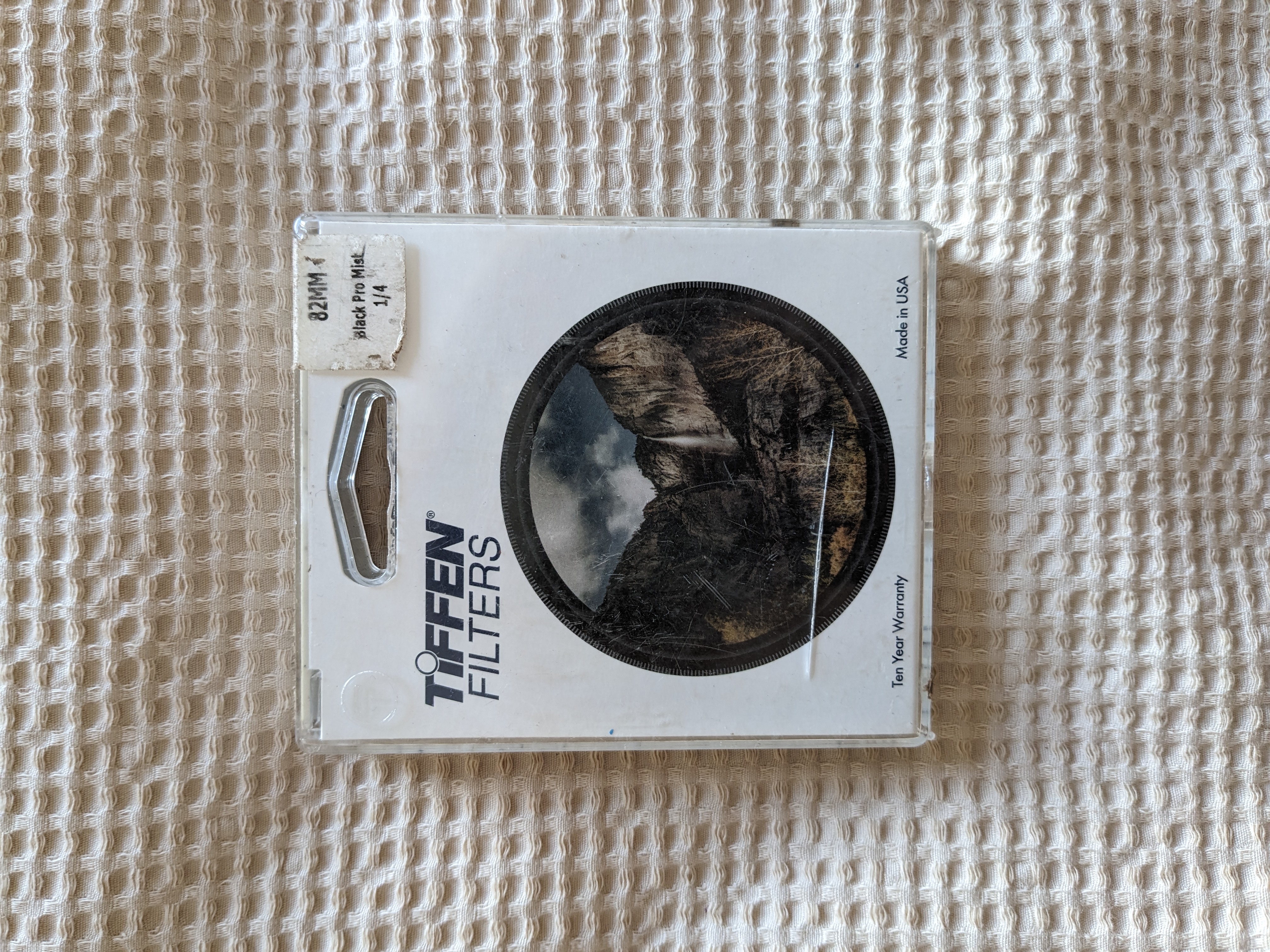 Tiffen 82mm black pro mist filter 1/4