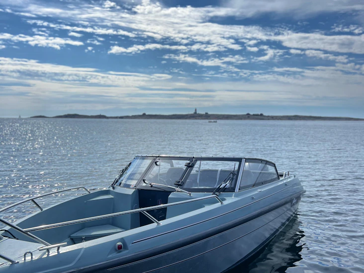 Yamarin 75 br 300hk mycket stabil båt, barnvänlig