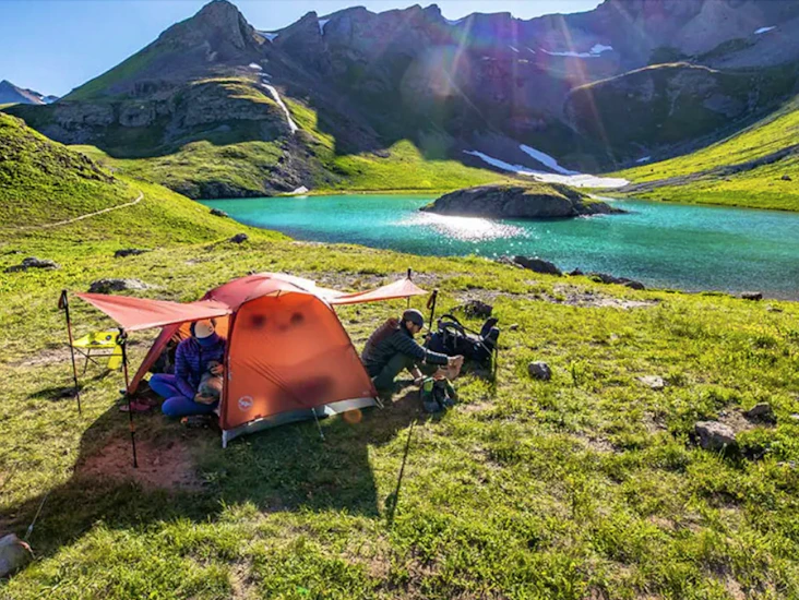 Fantastisk lett 2-mannstelt, 1,4kg! - big agnes copper spur hv ul2