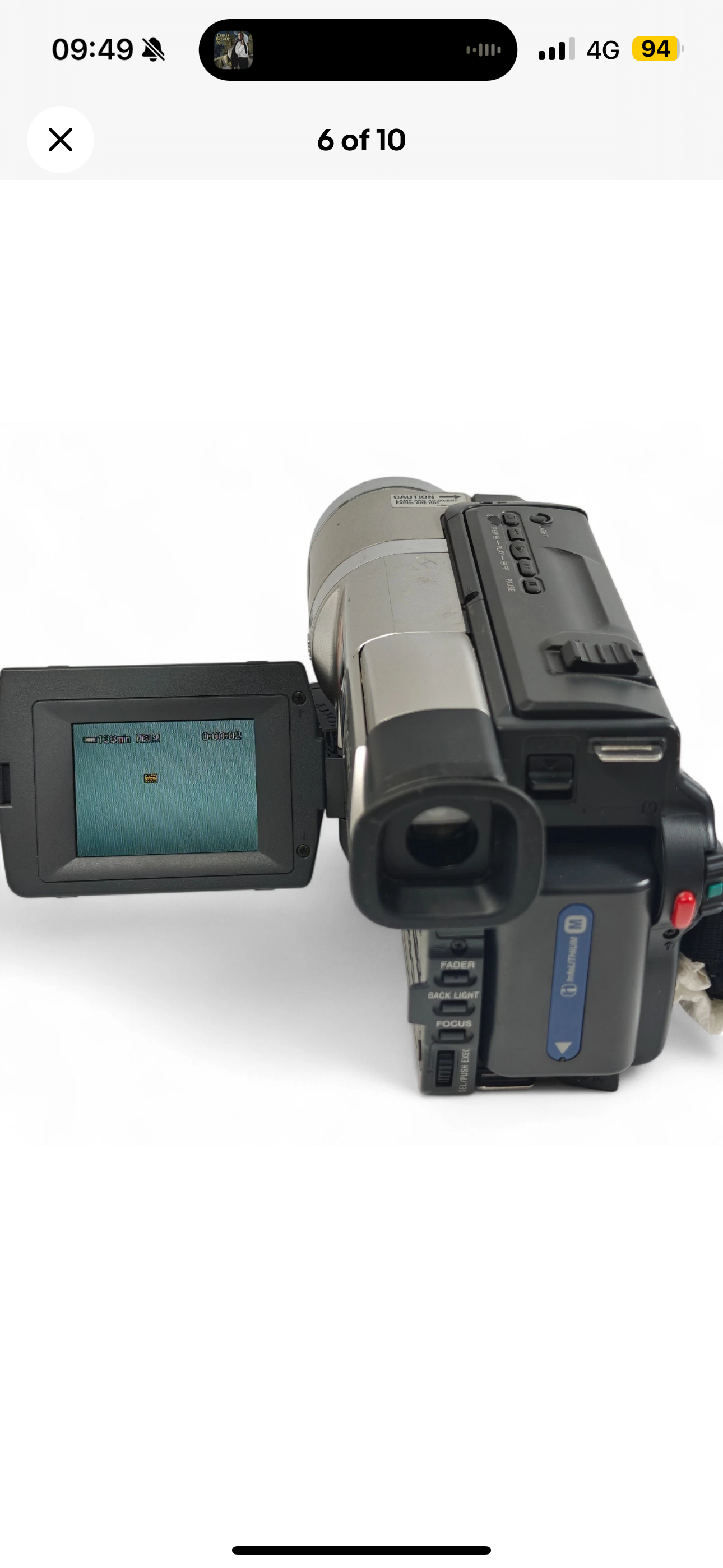 Rent Sony CCD-TRV208E Pal Camcorder Handycam Hi8 560x Digital Zoom