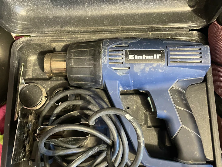 Kuumailmapuhallin 2000w einhell