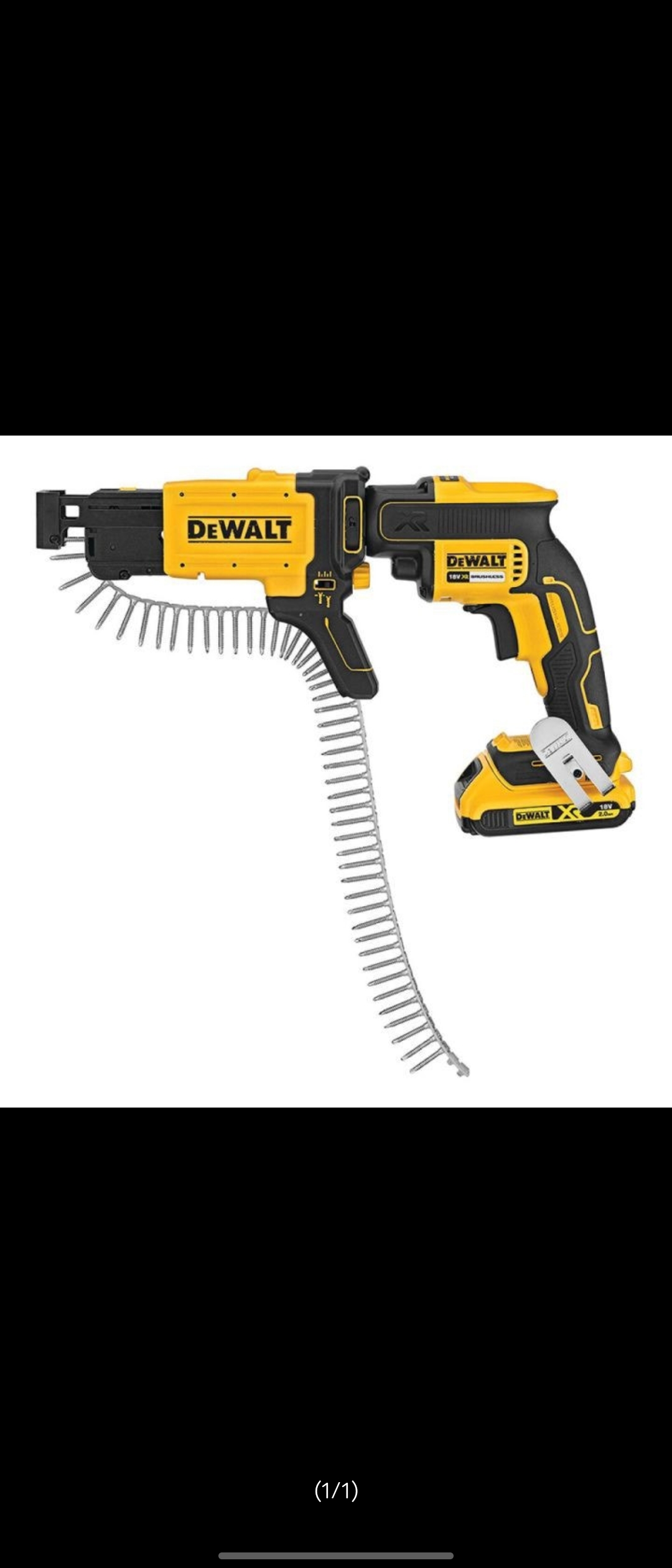 Gipsskrutrekker fra dewalt