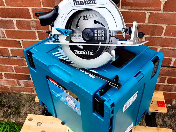 Rundsav - makita 230v ø190 med skinne