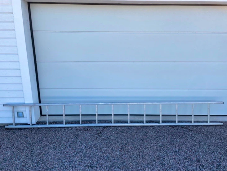 Lättmetallstege 4 m