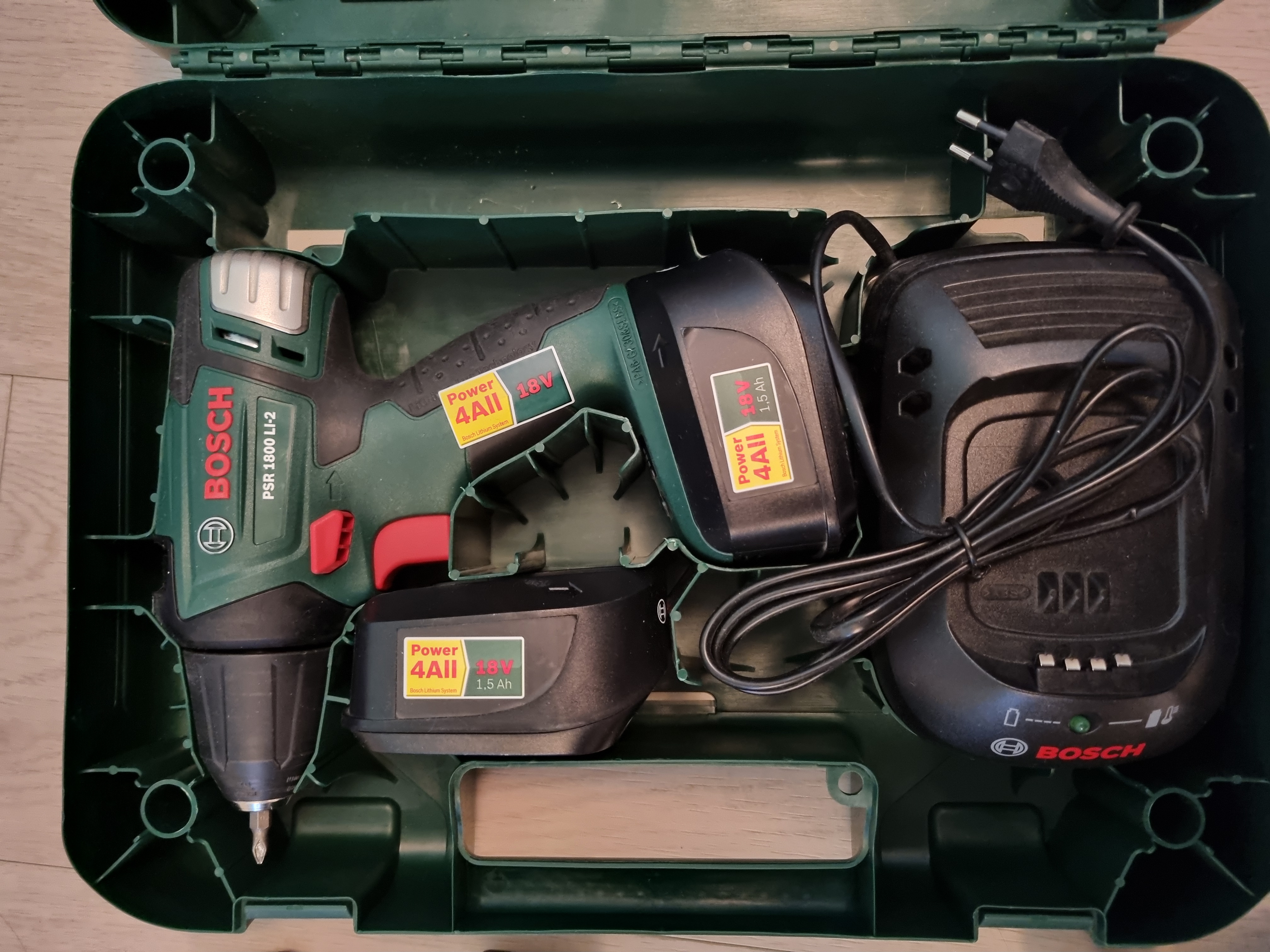 Batteridrevet drill - bosch