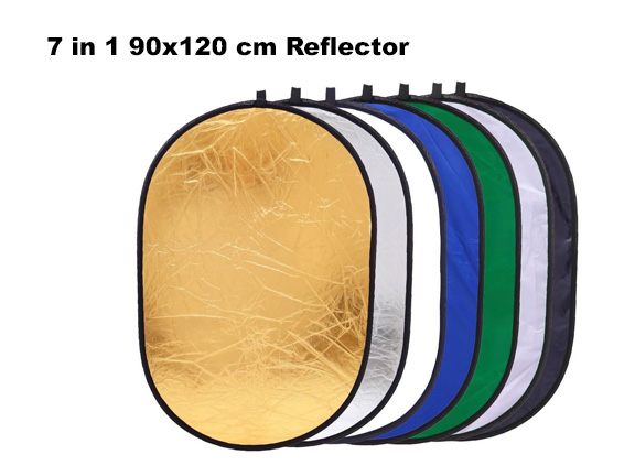 7-in-1 photography reflector 90x120cm (35x47in)