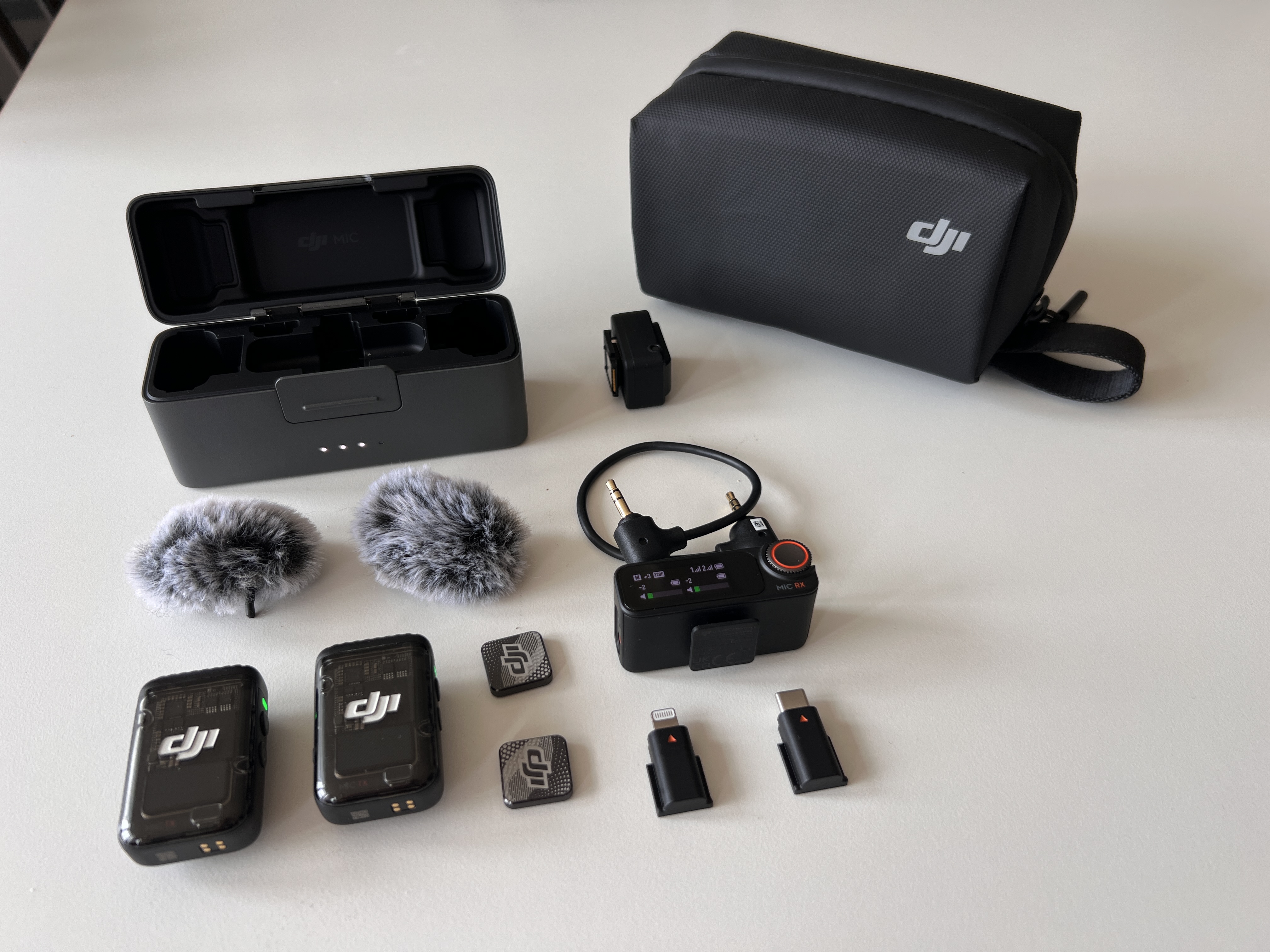 Dji mic 2 + sonyadapter