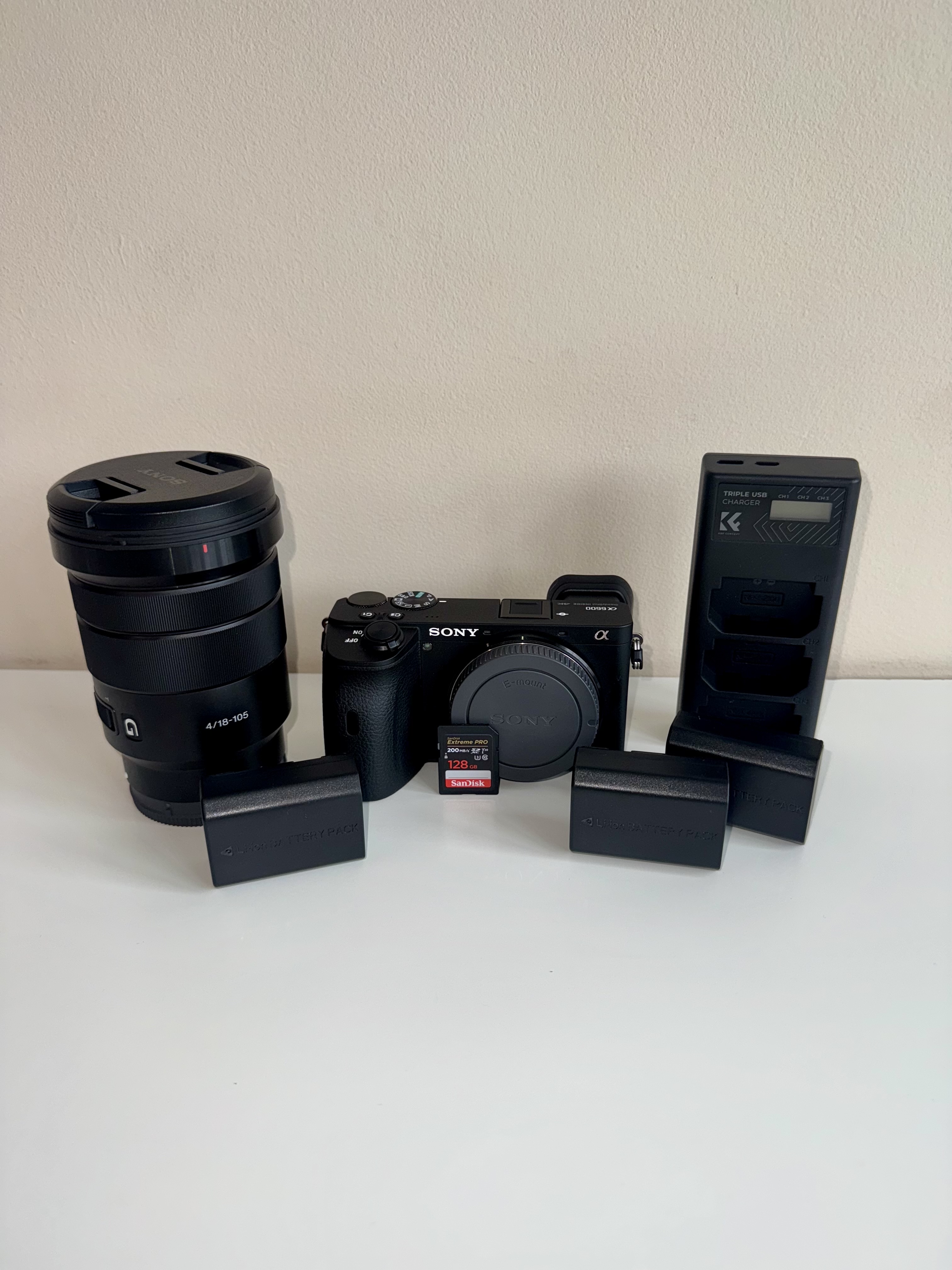 Sony a6600 & 18-105 f4 lens