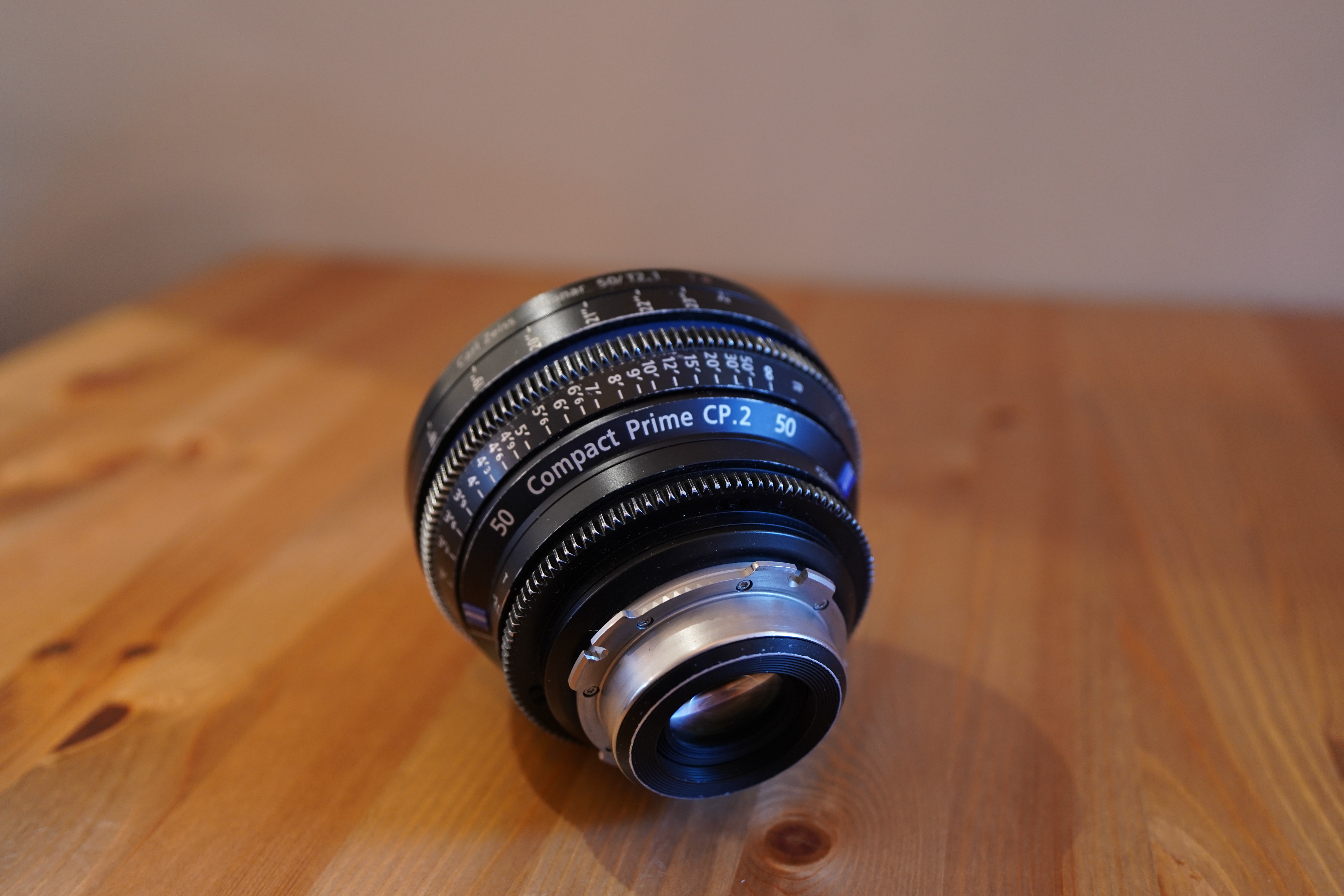 Zeiss cp.2 50mm t2.1 pl mount lens