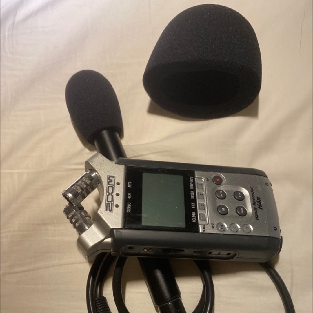 Zoom recorder h4n med extra mic