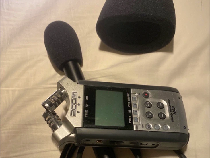 Zoom recorder h4n med extra mic