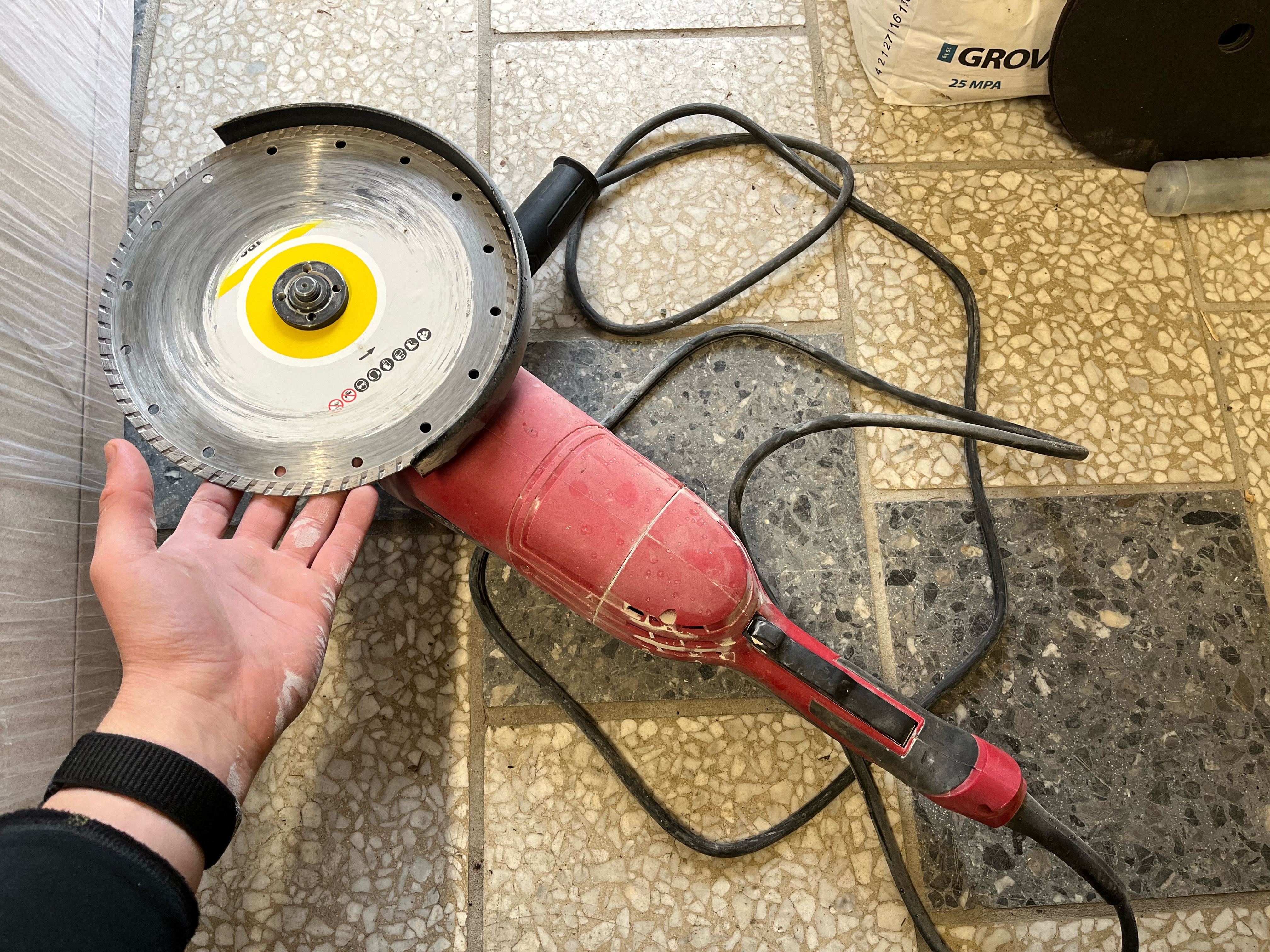 230mm vinkelslip / vinkelkap med sladd