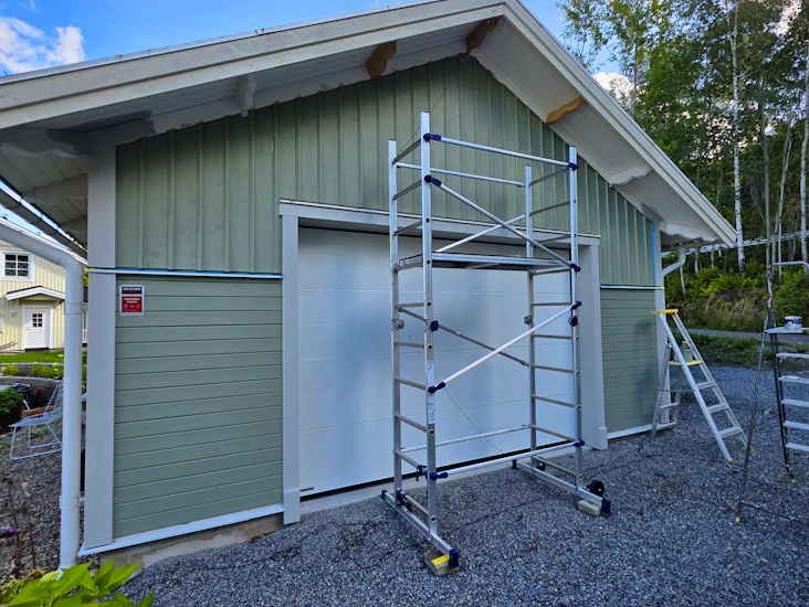 Hantverkarställning / aluminium rullställning