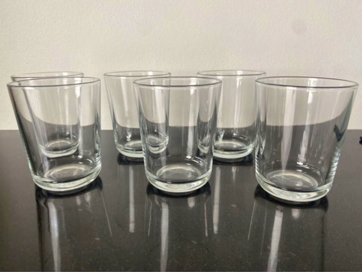 30 stk vannglass fra ikea. 20 cl.