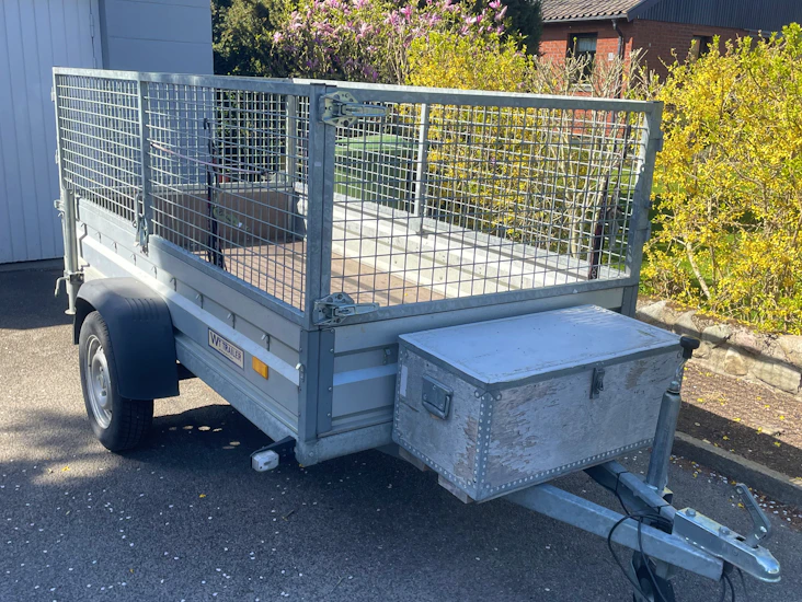 Obromsad 750kg gallersläp