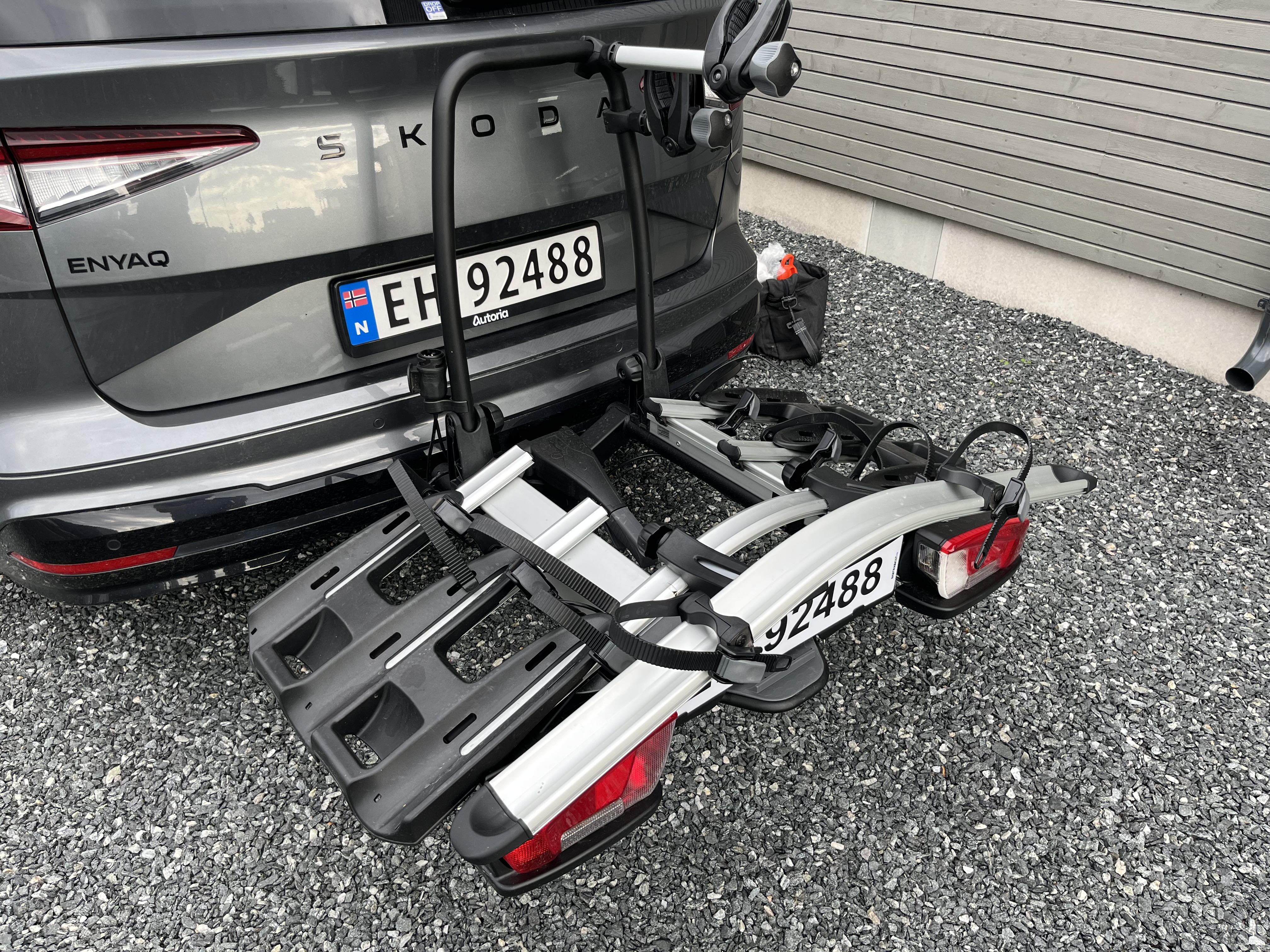 Thule velocompact sykkelstativ for 4 sykler