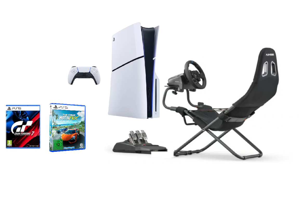 🎮 ps5 + logitech g29 + playseat challenge – komplett racing setup (hem, fest & mässa)