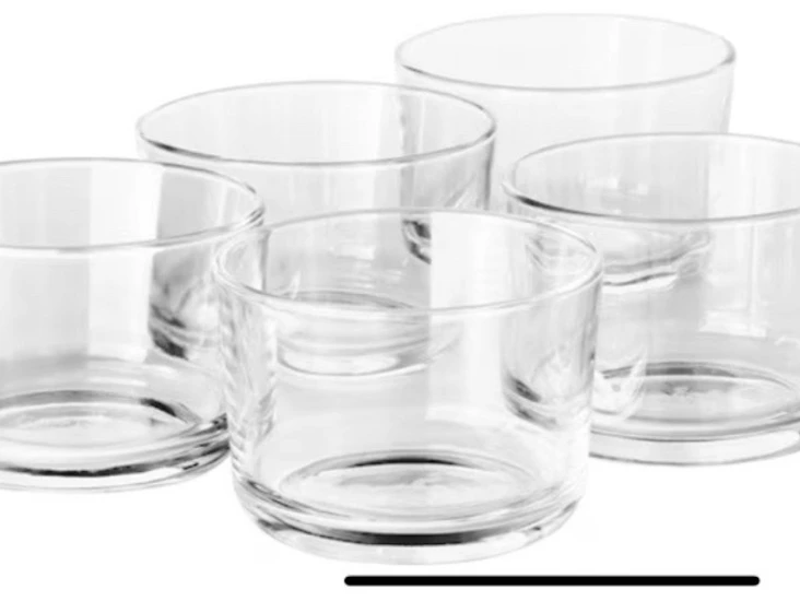 70 st låga vattenglas (ikea 365+)